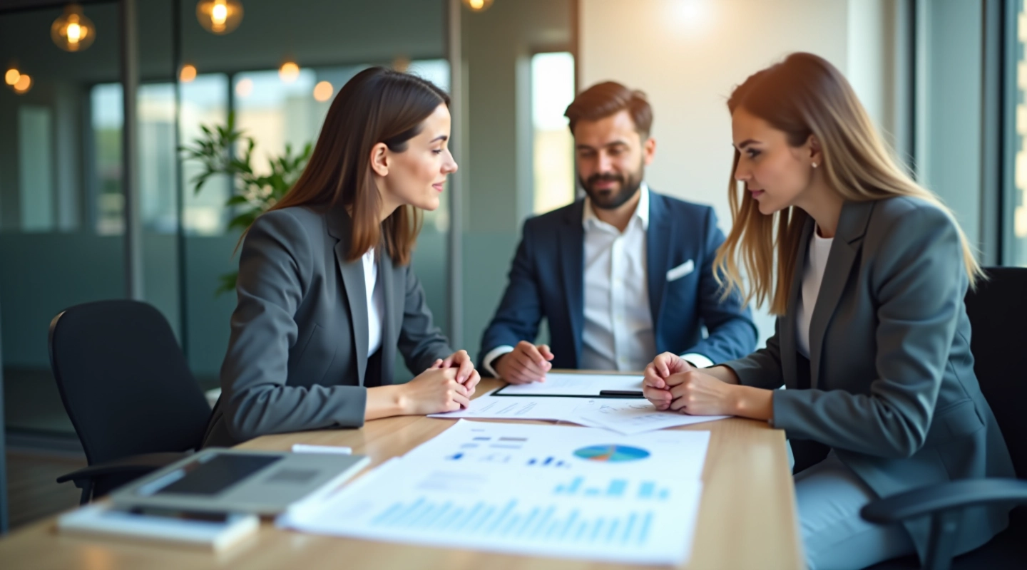 Verslo partneriai diskutuoja apie M&A vertinimą